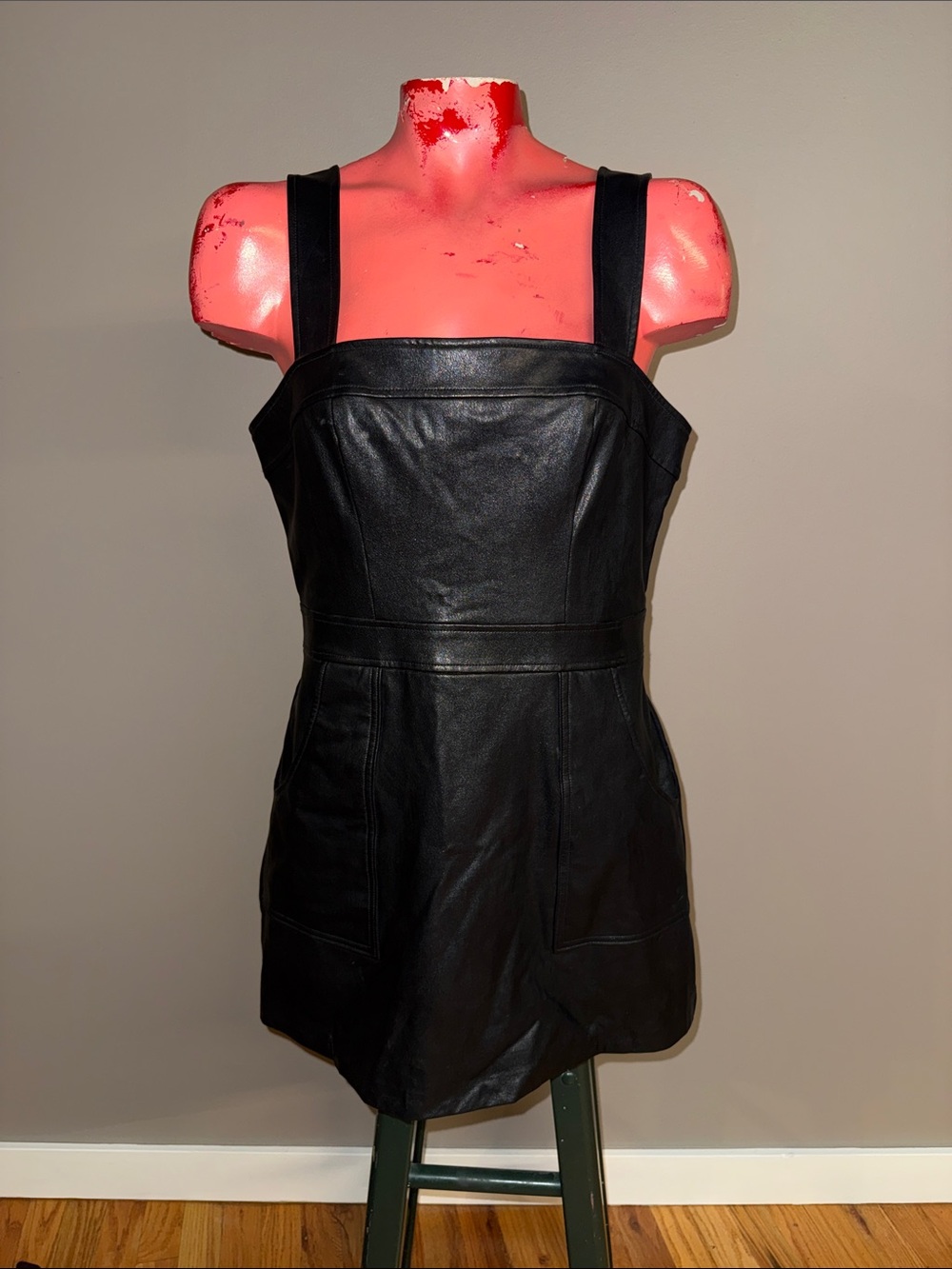 Amanda Uprichard faux leather dress